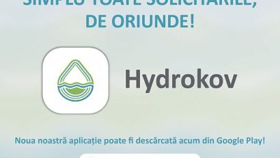 În Covasna a fost lansată aplicaţia mobilă pentru facturi, notificări şi alerte despre lipsa apei