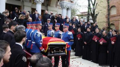 Mircea Lucescu, înmormântat cu onoruri militare