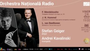 Andrei Kavalinski, unul dintre marii trompetiști ai lumii, invitat la Sala Radio