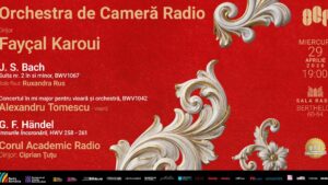 Alexandru Tomescu interpretează Bach la Sala Radio