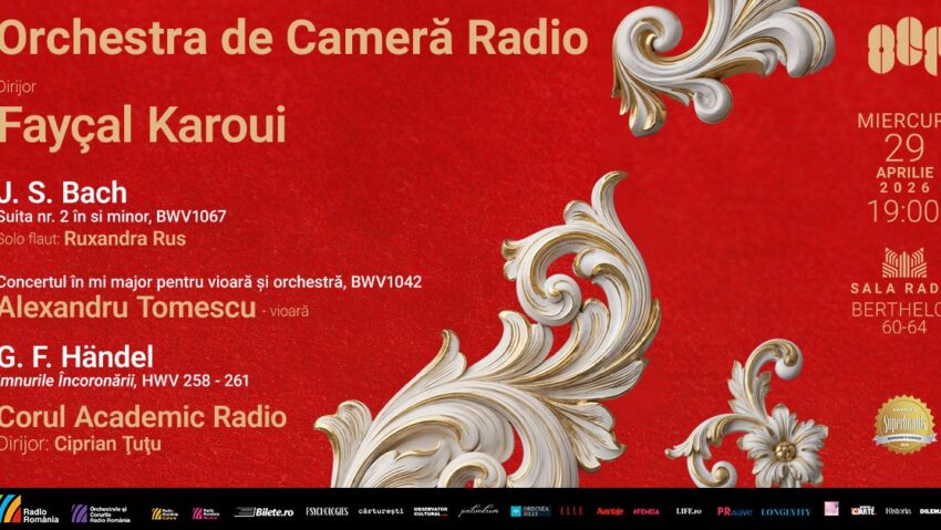 Alexandru Tomescu interpretează Bach la Sala Radio