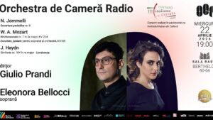 Doi invitați speciali din Italia pe scena Sălii Radio