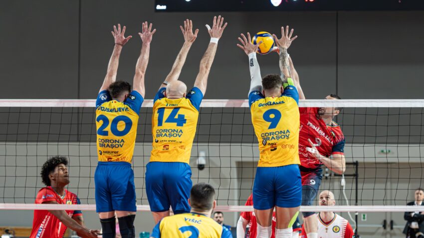 Voleibaliștii brașoveni au pierdut Cupa României