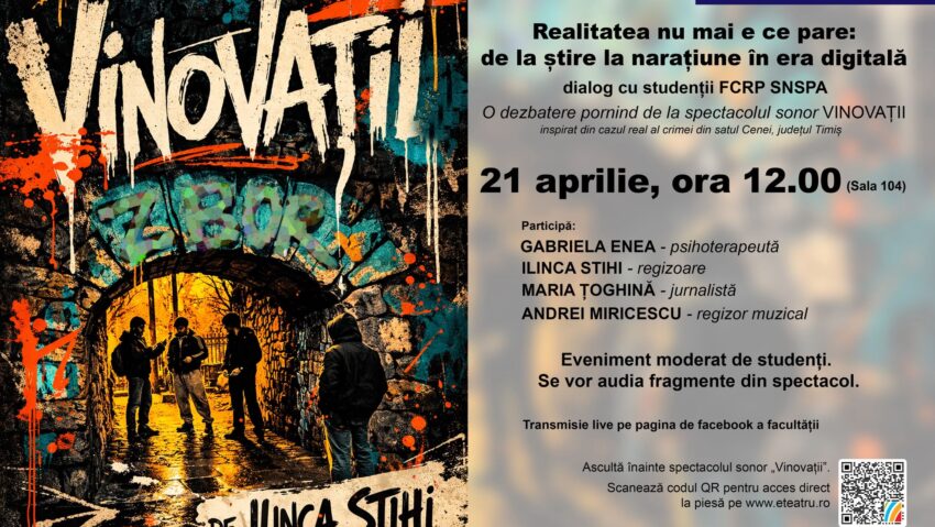 Două noi evenimente în cadrul campaniei „Stai sigur pe net”, dedicate educației media și combaterii dezinformării în rândul tinerilor