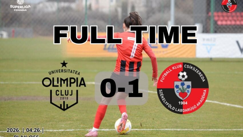 Fotbalistele din Ciuc au învins pe Olimpia Cluj