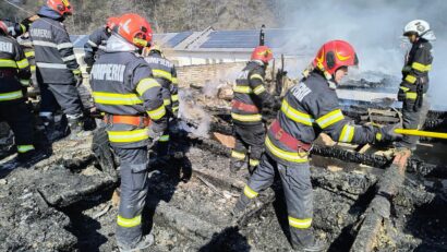 Incendiu la Mănăstirea Bistrița, din județul Vâlcea