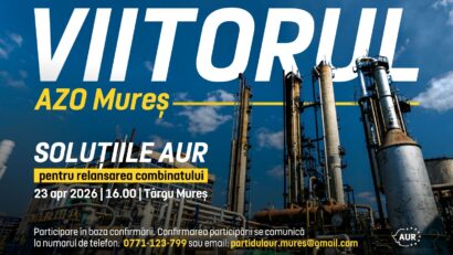 Conferință pentru salvarea Azomureș, organizată de AUR