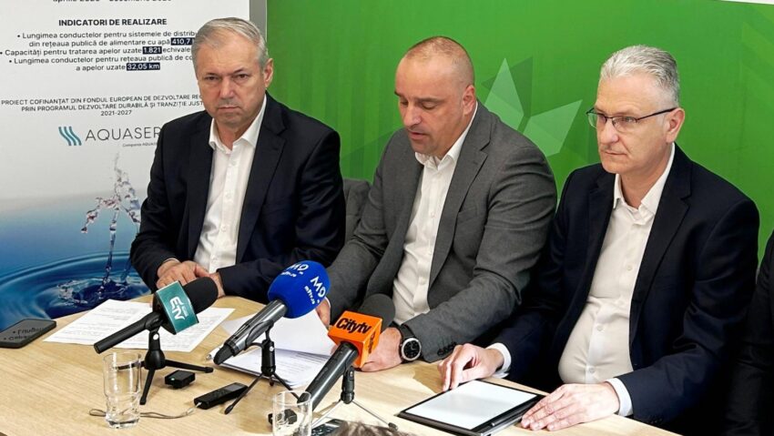 Investiție de aproape un miliard de lei în rețeaua de apă potabilă a județului Mureș