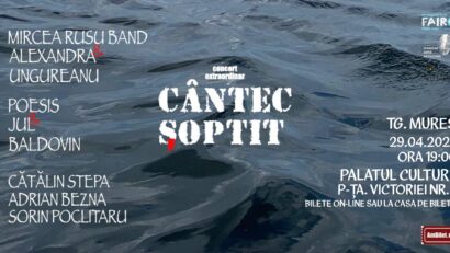 Turneul național „Cântec șoptit” ajunge la Tg.Mureș și Reghin