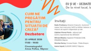 Dezbatere pe tema pregătirii în situații de criză, la Râșnov