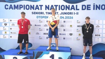 Selyem Tamás, de la CSM Târgu Mureş, medalii de bronz la Naţionalele de înot