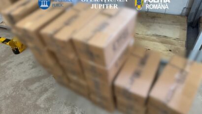Percheziţii de amploare în ţară, în urma cărora au fost confiscate produse contrafăcute şi întocmite 70 de dosare penale