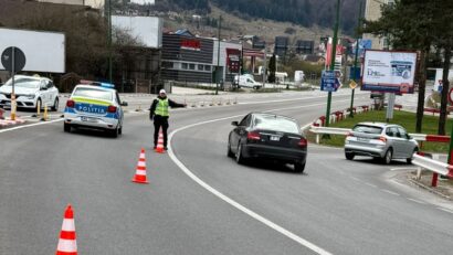 Trafic aglomerat pe DN1 de la predeal spre București. Circulație deviată
