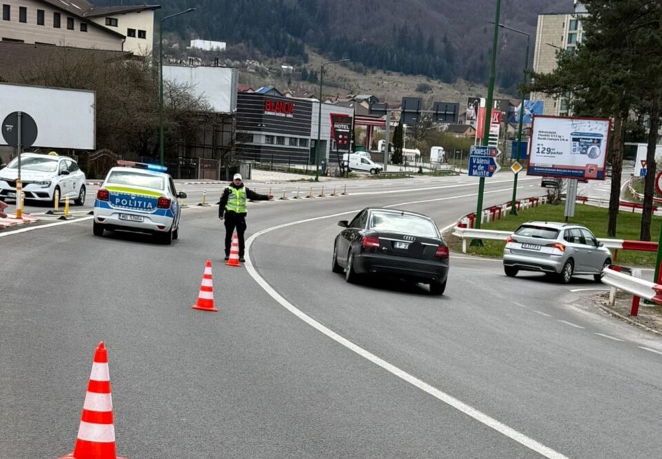 Trafic aglomerat pe DN1 de la predeal spre București. Circulație deviată