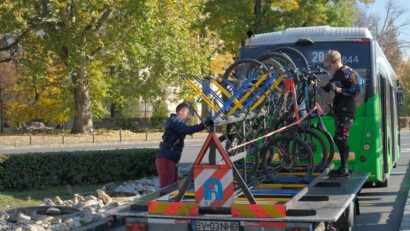 De sâmbătă se reia transportul gratuit al bicicletelor în Poiana Braşov