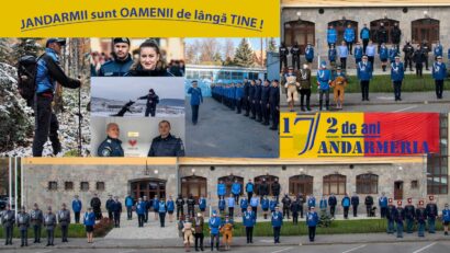 Jandarmii harghiteni își prezintă tehnica, de Ziua Jandarmeriei Române
