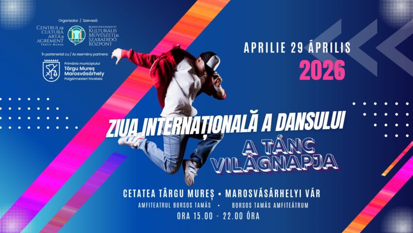 Ziua Internațională a Dansului, sărbătorită în Cetatea Târgu Mureșului