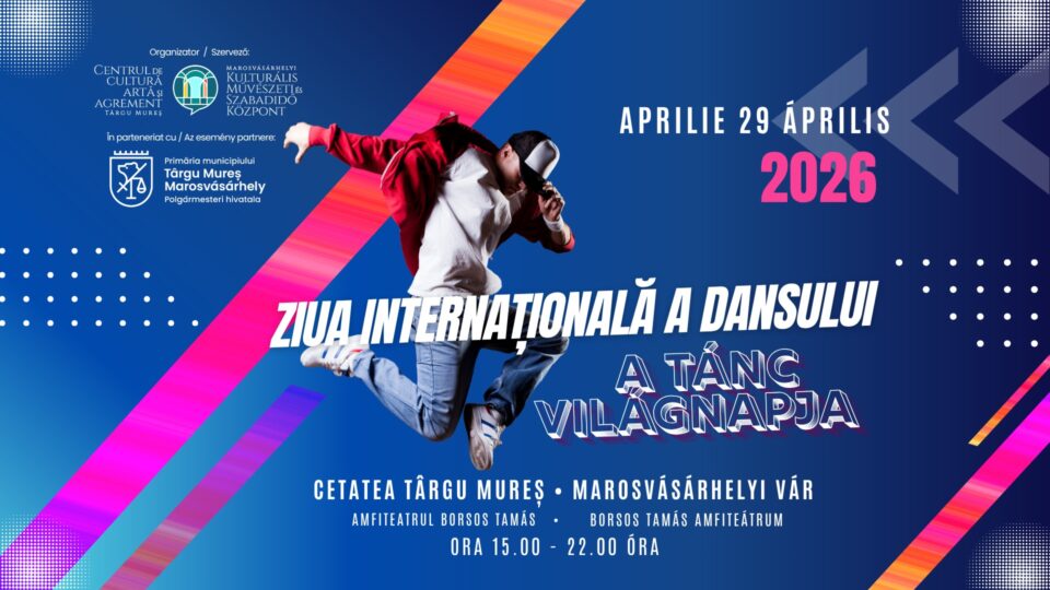 Ziua Internațională a Dansului, sărbătorită în Cetatea Târgu Mureșului