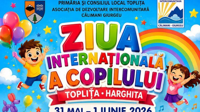 Activități educative, competiții sportive și  spectacole pentru copiii din Harghita