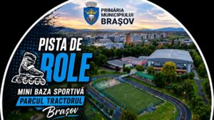 La Brașov se deschide pista de role de la mini-baza sportivă din Parcul Tractorul