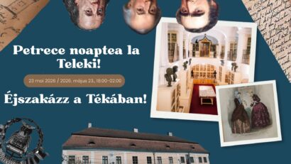 Copia ornamentală din 1819 a „Declarației de Independență a SUA”, expusă la Biblioteca Teleki-Bolyai de Noaptea Muzeelor