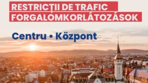 Restricții de circulație în Târgu Mureș, din cauza unei parade studențești