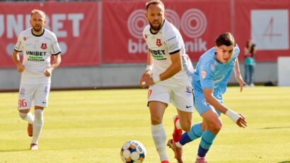 11 goluri în două jocuri de baraj pentru SuperLiga de fotbal