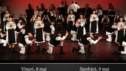 Ansamblul Artistic ‘Mureşul’ va evolua la Viena de Ziua Europei, la invitaţia Institutului Cultural Român