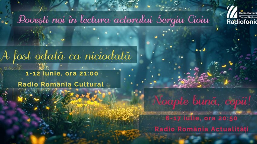 Vara aduce noi poveşti la Teatrul Naţional Radiofonic pentru copii