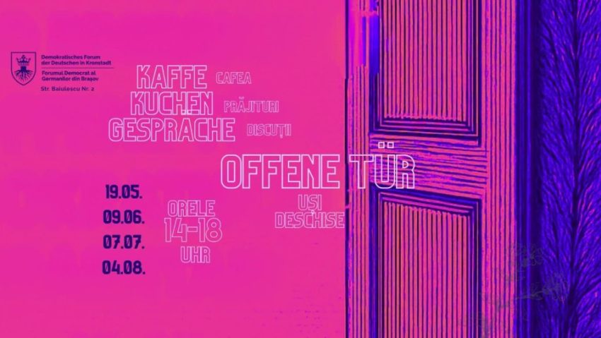 „Uşi deschise: cafea, prăjituri, discuţii”, un nou concept de ghid turistic