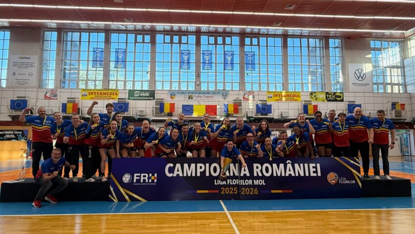 Gloria Bistrița, primul titlu național la handbal feminin