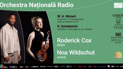 Concert eveniment la Sala Radio, cu tânăra violonistă olandeză Noa Wildschut