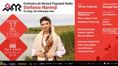 Concert și lansare de album Ștefania Narenji – Cu drag, din Dobrogea mea