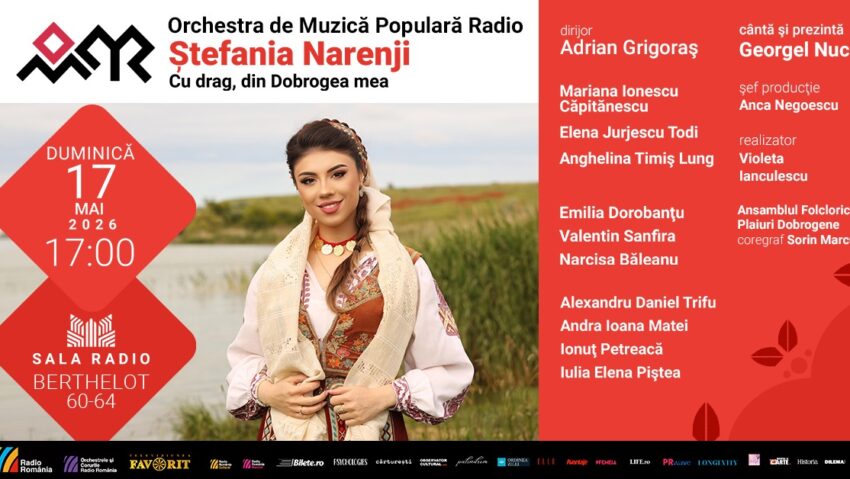 Concert și lansare de album Ștefania Narenji – Cu drag, din Dobrogea mea