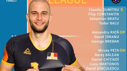 Voleibaliștii tricolori s-au reunit pentru European League