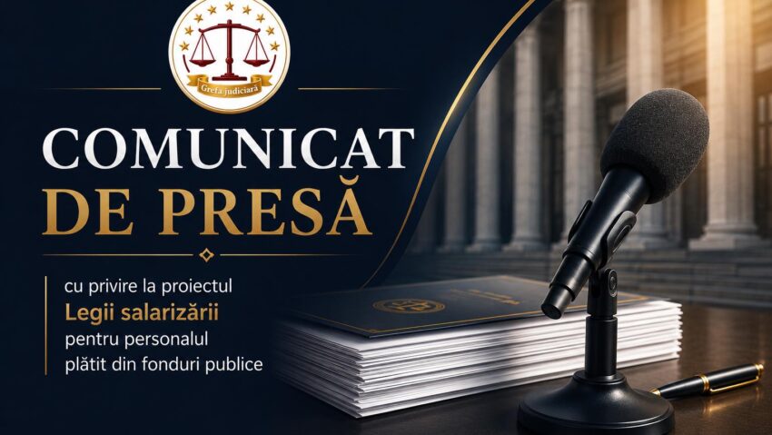 Sindicatul Naţional al Grefei Judiciare Dicasterial condamnă public noul proiect al legii salarizării