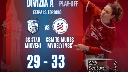 Handbalistele mureșene, victorie de palmares la Mioveni