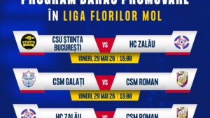 Baraj, la Brașov, pentru „Liga Florilor”