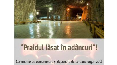 ”Praidul lăsat în adâncuri” – comemorare la Praid, la un an de la inundarea salinei