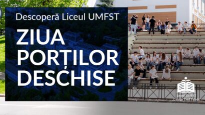 Ziua Porților Deschise la Liceul UMFST Târgu Mureș