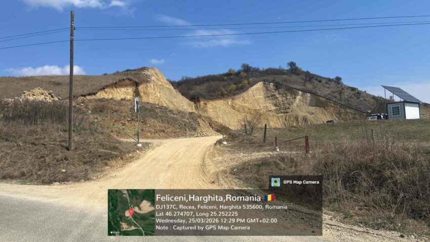 Harghita: amenzi de 180.000 de lei date de Garda de Mediu la balastiere și cariere de piatră