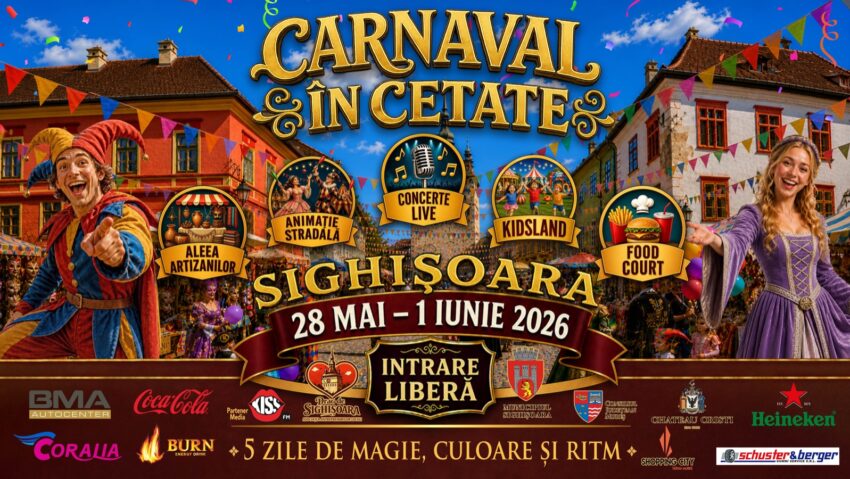 Carnaval în Cetatea Sighișoarei