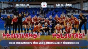 Handbalistele de la CSM Tg.Mureş au promovat în Liga Florilor