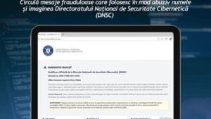 DNSC avertizează asupra unui val de mesaje false în mediul online
