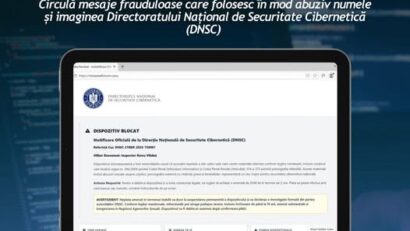DNSC avertizează asupra unui val de mesaje false în mediul online