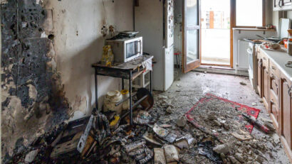 Structura blocului din Galați, lovit de dronă, nu a fost afectată