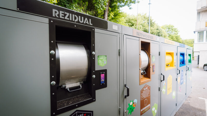 Doar 60 din cele 200 de ecoinsule pentru deșeurile din Târgu Mureș sunt funcționale