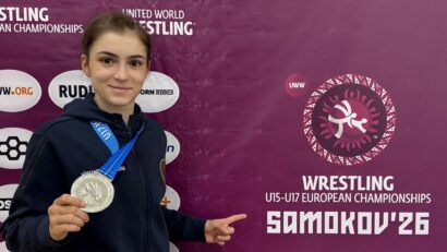 Mureşeanca Georgiana Valia Hărşan, argint la Europenele de lupte