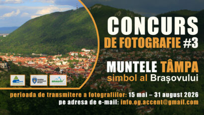 A fost lansată cea de-a treia ediţie a concursului de fotografie „Muntele Tâmpa – simbol al Braşovului”