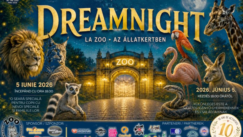 „Noapte de vis la Zoo”, dedicată copiilor cu dizabilități și boli cronice